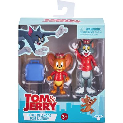 14450 14463 Set 2 figurine Tom and Jerry Hotel Bellhops, S1, 8 cm