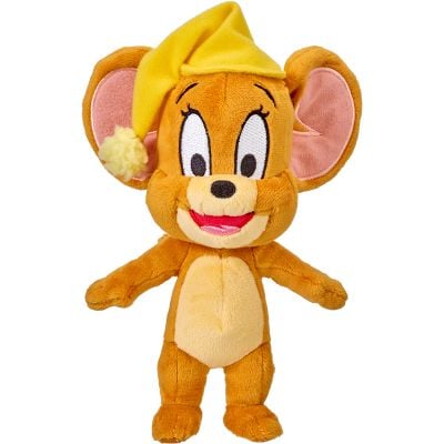 14465_001w Jucarie de plus Tom and Jerry, Jerry Bed Time, 20 cm