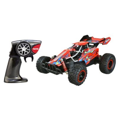 Masina de teren cu telecomanda, Taiyo, Metal Racer 2, Rosu, 1:18