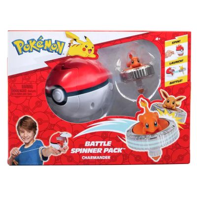 Set Spinner battle cu figurina, Pokemon, Charmander