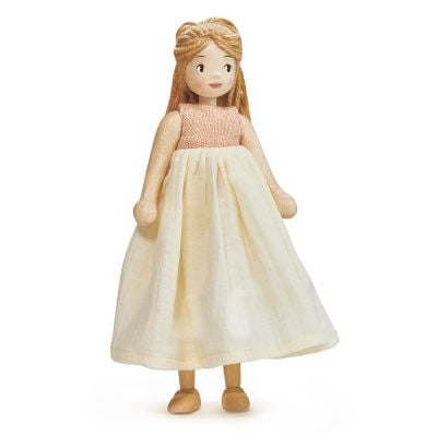 Papusa Ferne, din lemn premium, Tender Leaf Toys