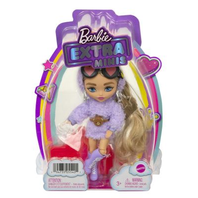 HGP62_003w 194735055401 Papusa Barbie cu par lung si accesorii, Extra Minis, HGP66