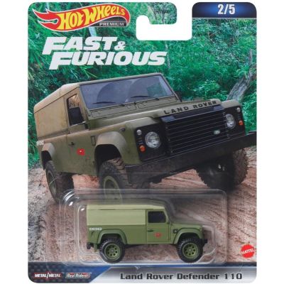 T000HNW46_017w 194735101054 Masinuta din metal, Hot Wheels, Fast and Furious, Land Rover Defender 110, 1:64, HKD26