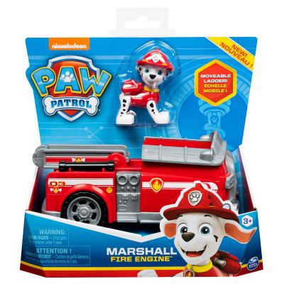 6052310 20114322 MARSHALL Masinuta cu figurina Paw Patrol, Marshall Fire Engine 20114322