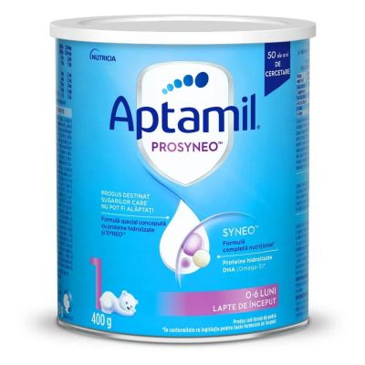 645889_001w 5900852038761 Formula speciala de lapte Nutricia Aptamil Prosyneo 1, 400 g, 0 luni+