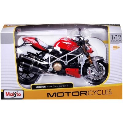 Motocicleta Maisto, Ducati Mod Streetfighter, 112