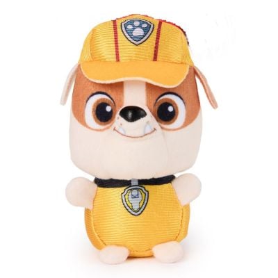 N00005617_004w 681147056176 Jucarie de plus, Paw Patrol, Rubble, 7,5 cm, 20150956