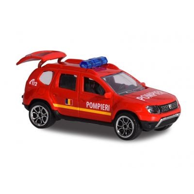 212057181SRO_001 3467452048436 Masinuta Dacia Duster Majorette, 7.5 cm, Pompieri