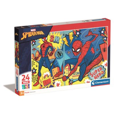 N01024216_001w 8005125242160 Puzzle Clementoni Maxi, Spiderman, 24 piese