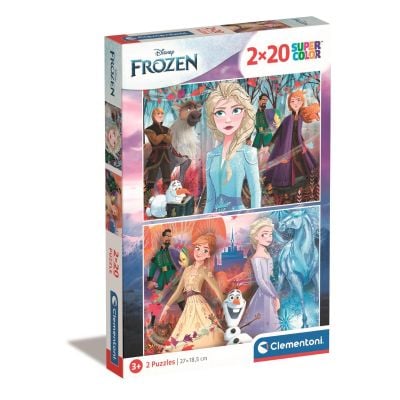 S01024759_001w 8005125247592 Puzzle Clementoni Disney Frozen, 2 x 20 piese