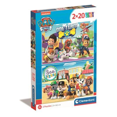T01024779_001w 8005125247790 Puzzle Clementoni Paw Patrol, 2 x 20 piese