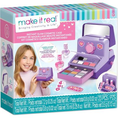 N01002702_001w 695929027025 Set de cosmetice, Make It Real, Instant Glam Cosmetic Case, 23 piese