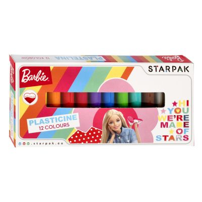 280997_001w Set de modelare cu 12 culori Starpak, Barbie