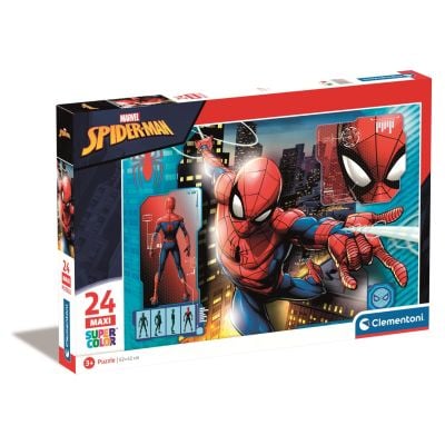 S00028507_001w 8005125285075 Puzzle Clementoni Maxi, Spiderman, 24 piese