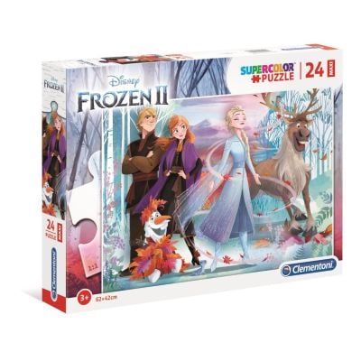 S00028513_001w 8005125285136 Puzzle Clementoni Maxi, Disney Frozen, 24 piese
