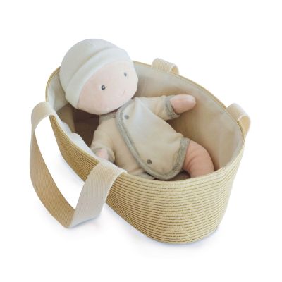 N01003626_001 3700335236262 Bebelus din plus in cosulet natur, Jolijou, 28 cm, Bej