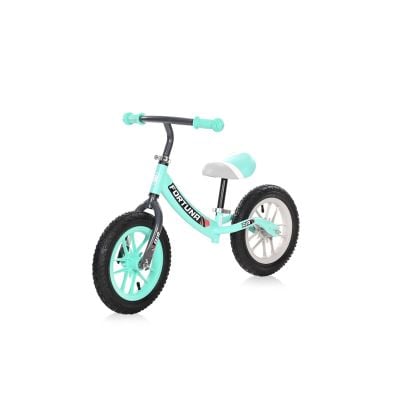 N01090716_001 3800151907169 Bicicleta de echilibru, 2-5 ani, 12 inch, anvelope gonflabile, leduri, Lorelli Fortuna Air, Grey Green