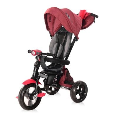 N01099555_001 3800151995555 Tricicleta multifunctionala, 4 in 1, cu scaun rotativ, Lorelli Enduro, Red Black Luxe
