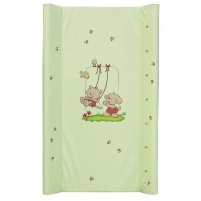 Saltea de infasat cu intaritura, Lorelli, 50 x 80 cm, Green