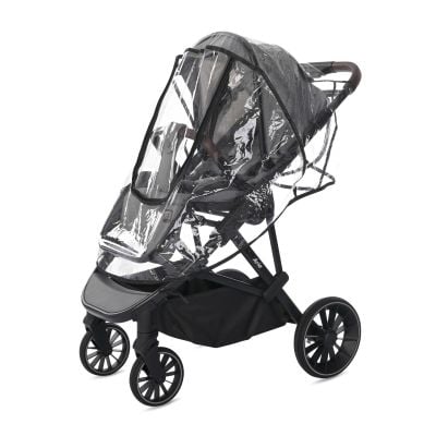 Husa de ploaie pentru carucior, Lorelli, model universal, geanta de transport inclusa, 72 x 57 x 47 cm