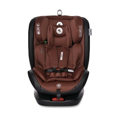 Scaun auto, Lorelli Ares, Isofix, i-Size, rotativ 360 grade, 40-150 cm, 0 luni-12 ani, Ginger