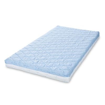 N00001115_001 3800166111155 Saltea pat, 2 straturi cocos si spuma elastica, Lorelli Holiday, 60 x 120 x 10 cm, Blue Sky