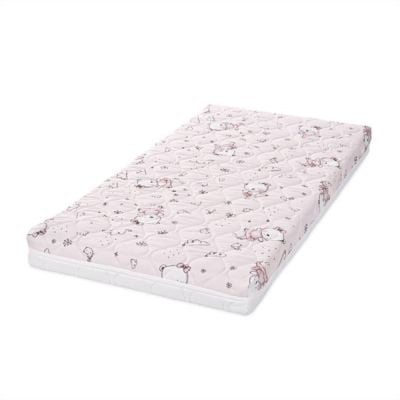 Saltea pat, Lorelli Havana, 60 x 120 x 10 cm, cocos si spuma elastica, Pink Ballerina Bear