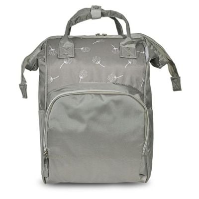 Rucsac accesorii bebelusi, Lorelli Tender, multiple compartimente, buzunar izoterm, Grey