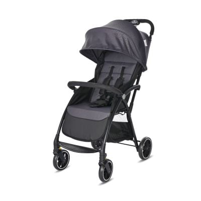 N01001320_001 3800166113203 Carucior pentru nou-nascut, Lorelli Fresh, ultra-light, pana la 22 kg, Grey