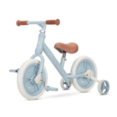 Bicicleta de echilibru 2 in 1, Lorelli Energy, include pedale si roti auxiliare, Blue