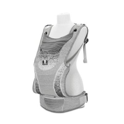 Marsupiu ergonomic pentru bebelusi, Lorelli Mia, pozitii multiple de purtare, Grey