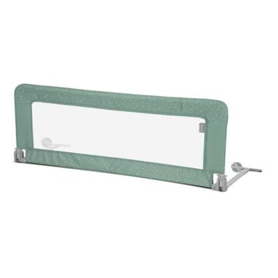 Bariera protectie pat, Lorelli Safety Night, reglabila, 127 cm, Green