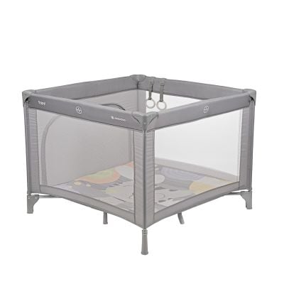 N00030014_001w 3801003030141 Tarc de joaca pliabil, Kikka Boo Enjoy Cat, Gri