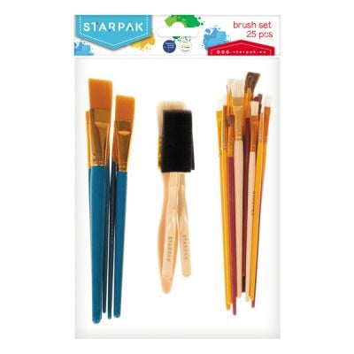 382500_001w 5902643613508 Set pensule pictura Starpak, 25 buc