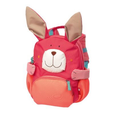 N01004921_001 4001190249213 Rucsac pentru copii, Sigikid, Iepuras cu labe si urechi 3D