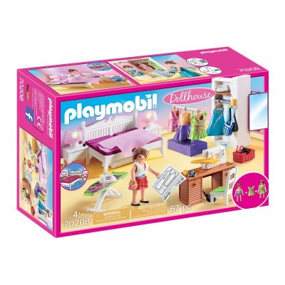 4008789702081 PM70208_001w Set Playmobil Dollhouse - Dormitorul familiei