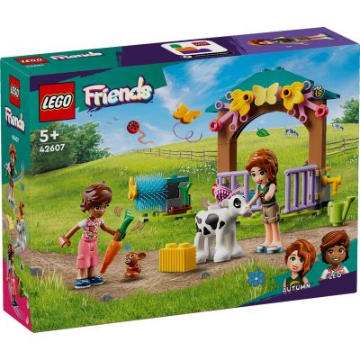 N00042607_001w 5702017589299 LEGO® Friends - Staul pentru vitelul lui Autumn (42607)