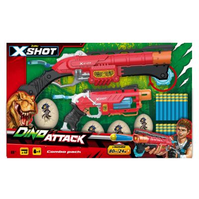 4859-S001_001w Set Blaster Dino Attack Combo Pack, 48 proiectile