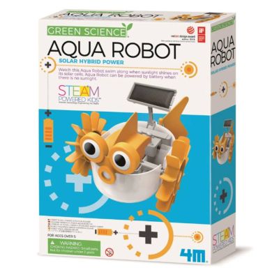 Kit Constructie robot ecologic acvatic, 4M, Stiinta verde