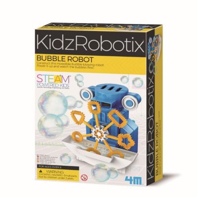 4893156034236 Kit constructie robot, 4M, Bubble Robot Kidz Robotix