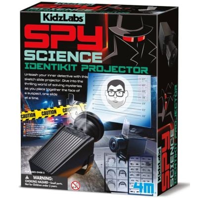 N02003468_001 4893156034687 Set educativ, Kit Stem, 4M, Proiector identitati, Trusa spionului, Kidzlabs