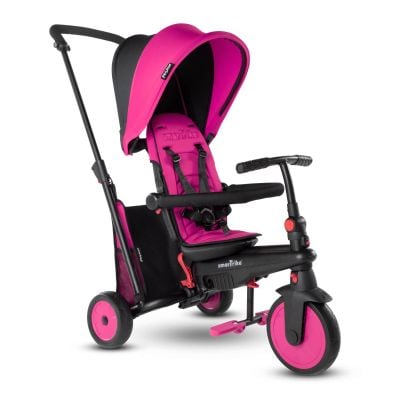 Tricicleta pliabila 6 in 1, Smart Trike, Pink