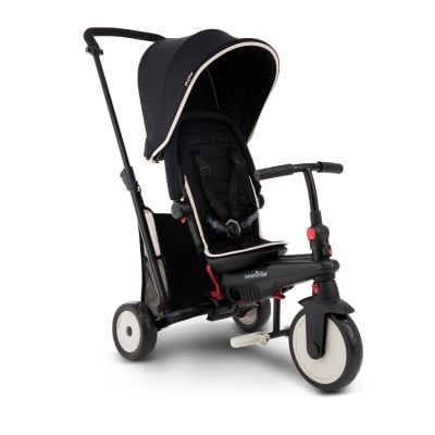 Tricicleta pliabila 6 in 1, Smart Trike, Black and Cream Pipping
