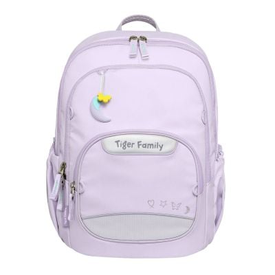 Ghiozdan neechipat, Tiger Family, Jazzy Flex, Lilac Color Pop, Special Edition