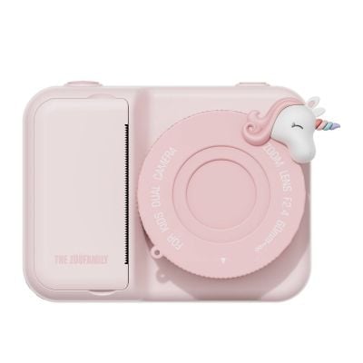 Aparat foto video digital cu functie de printare instant, The Zoo Family, Unicorn