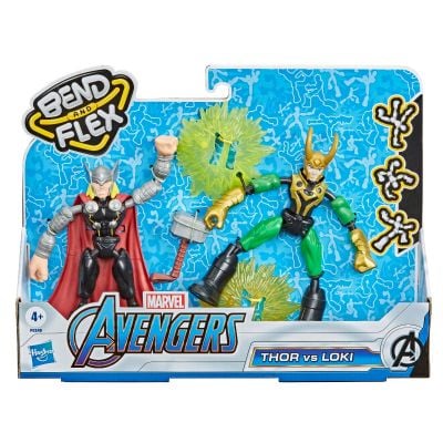 5010993792047 F0245 Set figurine Marvel, Avengers, Bend and Flex Thor vs Loki