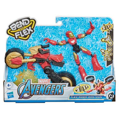 5010993792078 Figurina Marvel, Avengers, Bend And Flex Iron Man Flex Rider