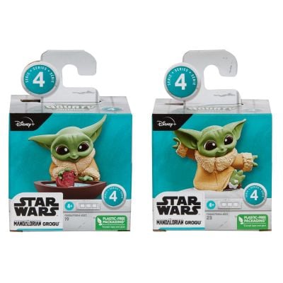 5010993958115 Set 2 figurine Star Wars, Baby Yoda, Mandalorian Grogu F5860 F5856