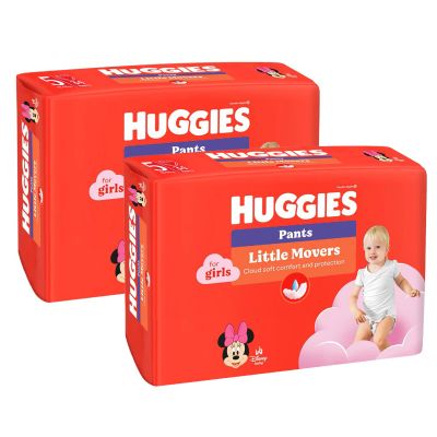 Scutece chilotel Huggies Pants Jumbo, Nr 5, Girl, 12-17 kg, 68 buc