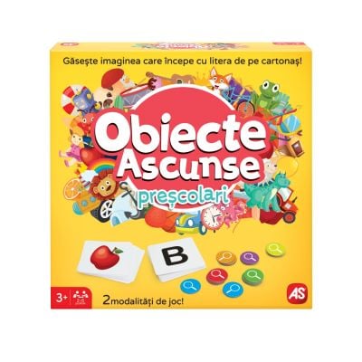 Joc de societate, AS Company, Obiecte ascunse, Prescolari